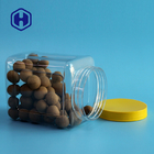 1200ml Rectangular Leak Proof Plastic Jar Untuk Kacang Mete Diameter 87mm