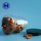 Beans Peanut PET Screw Top Plastic Jar 400ml 108mm Tinggi FSSC