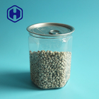 Hexagonal 520ml Bpa Free Easy Open PET Empty Plastic Can Untuk Kemasan Makanan Massal