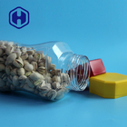 Clear 800ml Powder Beans Plastic Packaging Jar 180mm Tinggi