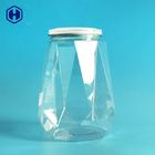 Wadah Silinder Transparan Tahan Lama yang Dapat Digunakan Kembali Ramah Lingkungan 1630ml