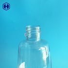 Tutup sekrup Botol Plastik Bening Bening Wadah Plastik Cair Dapat Digunakan Kembali