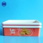 Square Stackable IML Box Plastik PP Container Soft Moon Cake Packaging