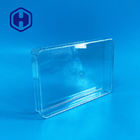Kotak Penyimpanan Stackable Plastik 330ml Persegi Dengan Tutup Yang Dapat Dilepas