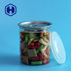 300 # 330ml Clear Plastic Jar Sweets Chocolate Peanut Beans Storage Dengan Tutup Ujung Terbuka Mudah