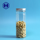 400ml 13.5oz Kopi Bubuk Makanan Plastik Mason Jar Dengan Penutup Aluminium Ramping