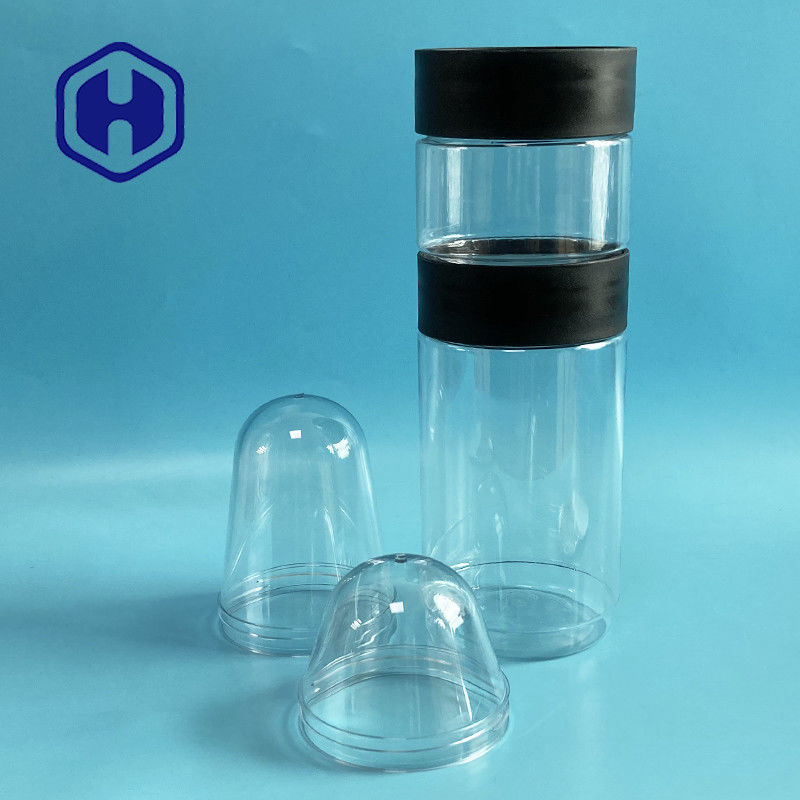 1000ml Botol PET Preform 307# bening Screw Tutup Plastik Kaleng tebal dinding lebar mulut 83mm