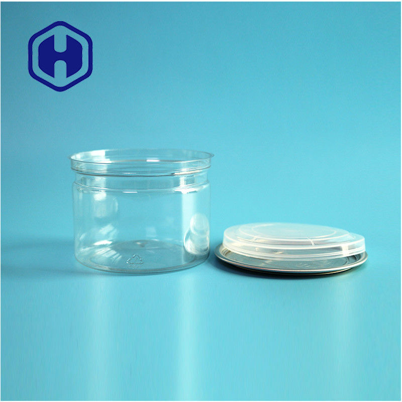 Permen Coklat Sarapan 250ml 8oz Terang Terang PET Kaleng Makanan Kemasan Dengan Mudah Terbuka Akhir