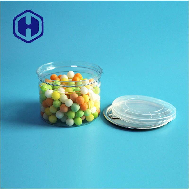 Permen Coklat Sarapan 250ml 8oz Terang Terang PET Kaleng Makanan Kemasan Dengan Mudah Terbuka Akhir