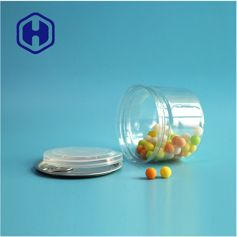 Permen Coklat Sarapan 250ml 8oz Terang Terang PET Kaleng Makanan Kemasan Dengan Mudah Terbuka Akhir