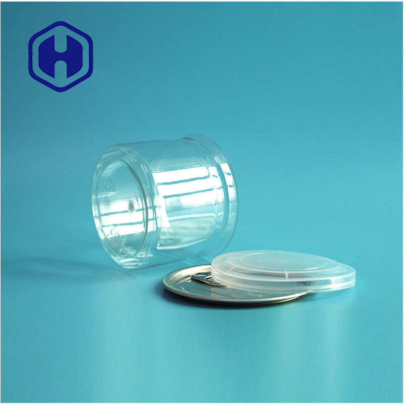 Permen Coklat Sarapan 250ml 8oz Terang Terang PET Kaleng Makanan Kemasan Dengan Mudah Terbuka Akhir