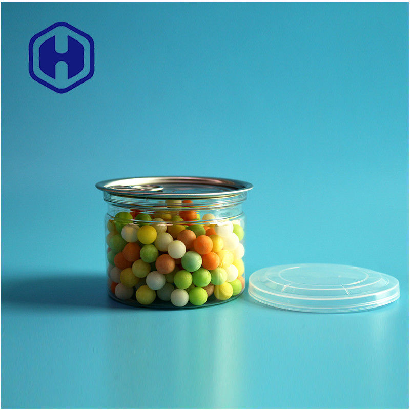 Permen Coklat Sarapan 250ml 8oz Terang Terang PET Kaleng Makanan Kemasan Dengan Mudah Terbuka Akhir