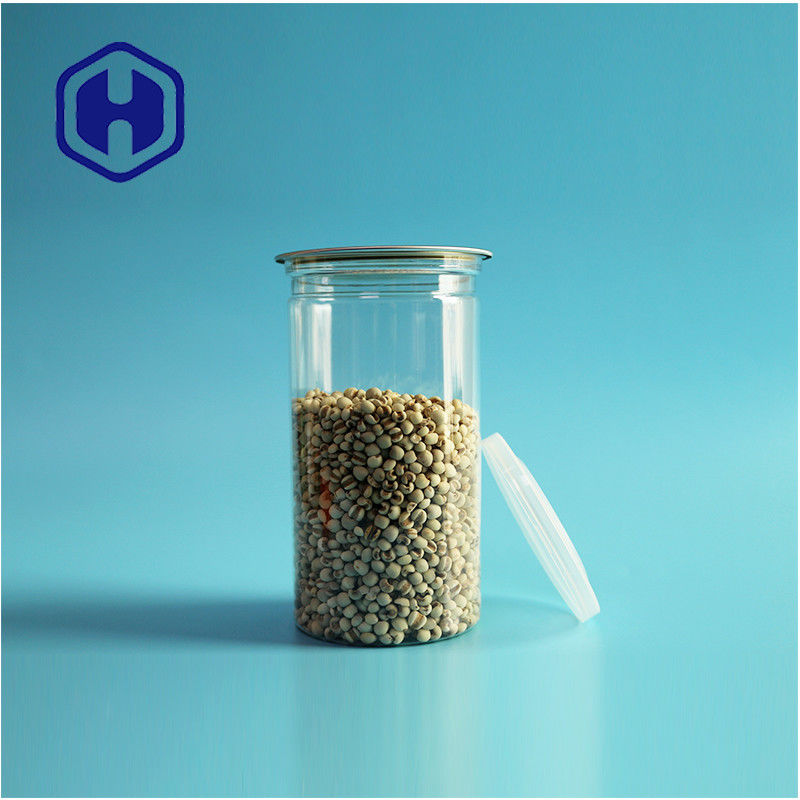 Dried Healthy Cat Dog Snack Food Powders 24oz Premium PET Can dengan Tutup Aluminium yang kedap udara