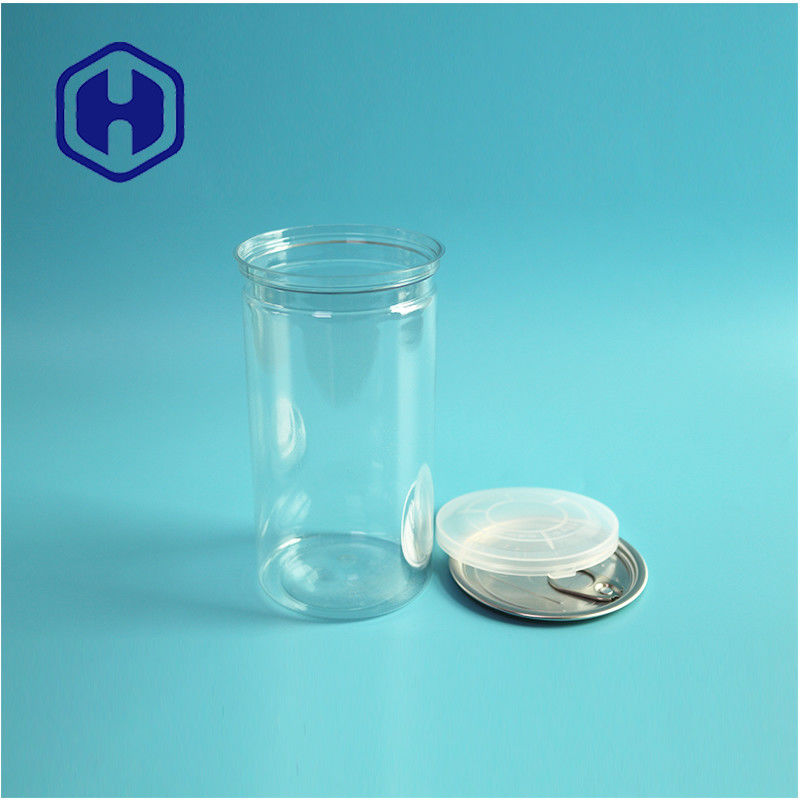 Dried Healthy Cat Dog Snack Food Powders 24oz Premium PET Can dengan Tutup Aluminium yang kedap udara