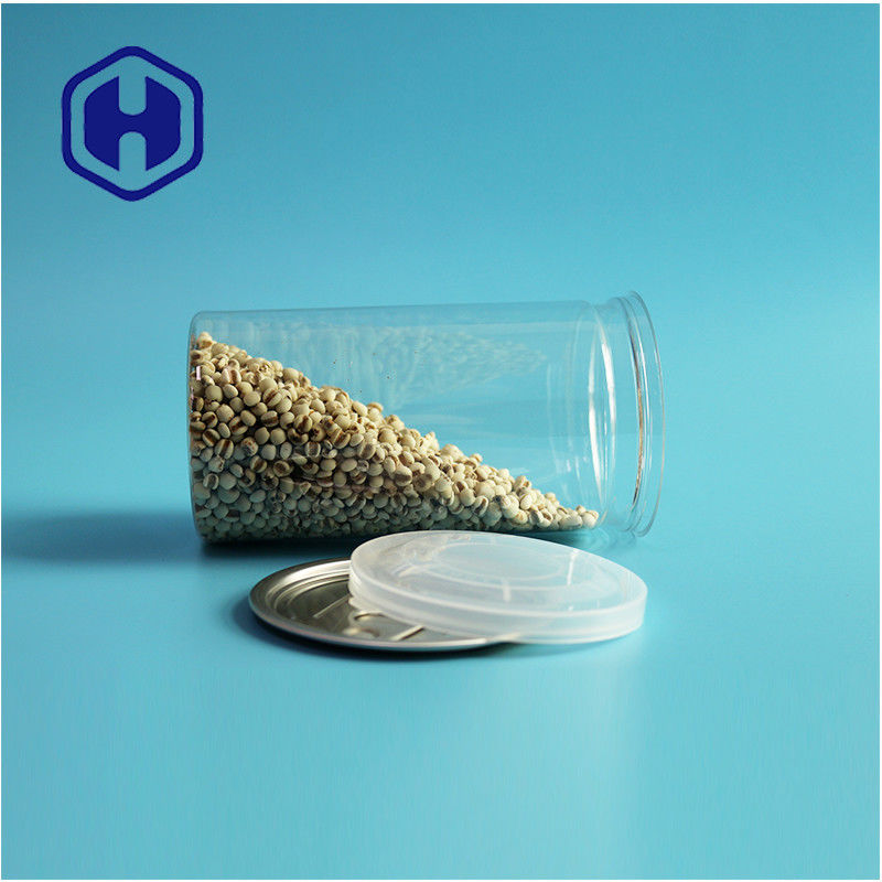 Dried Healthy Cat Dog Snack Food Powders 24oz Premium PET Can dengan Tutup Aluminium yang kedap udara