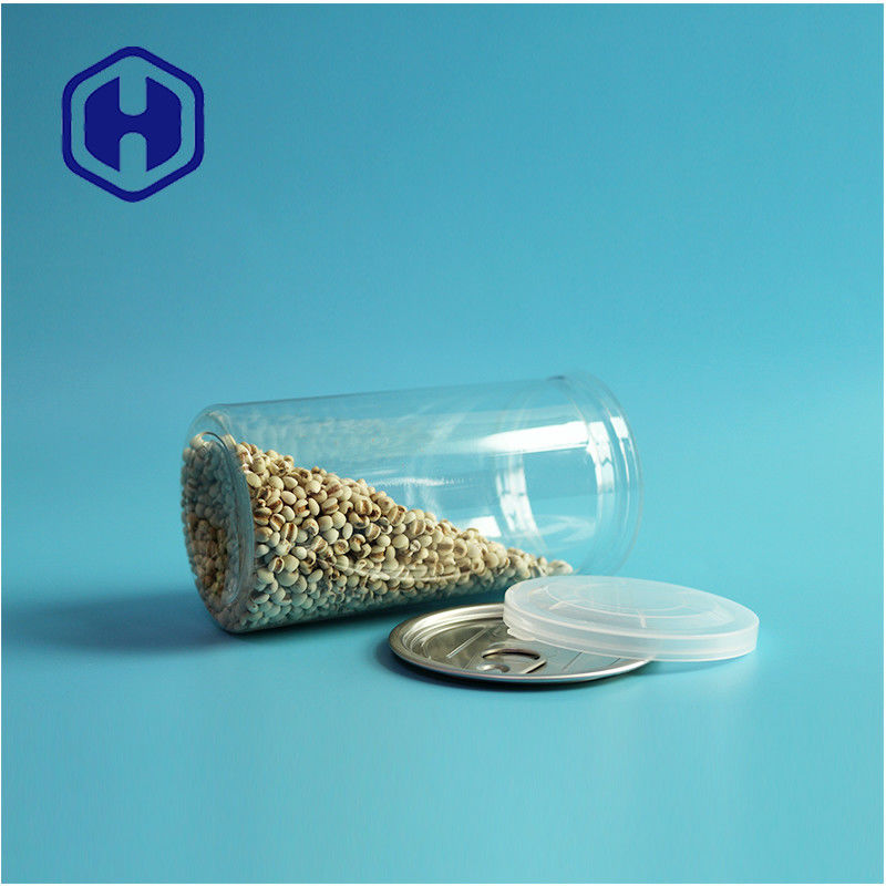 Dried Healthy Cat Dog Snack Food Powders 24oz Premium PET Can dengan Tutup Aluminium yang kedap udara