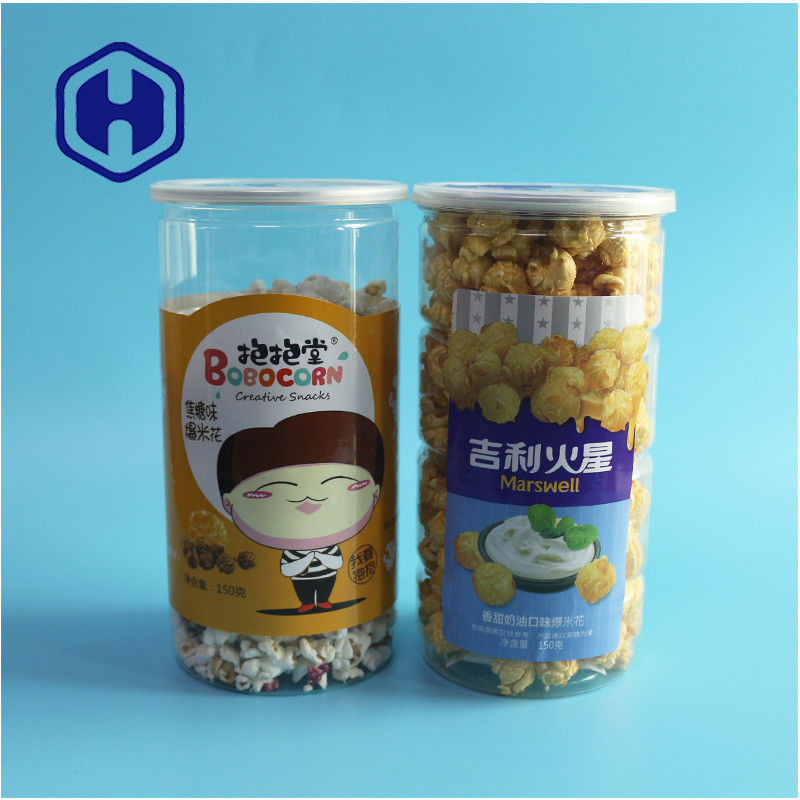 Cina Produsen popcorn 1400ml Silinder Daur Ulang PET Dapat Kebocoran Proof