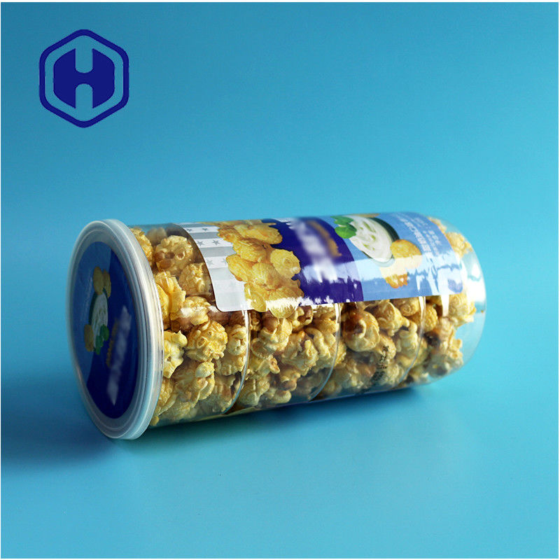 Cina Produsen popcorn 1400ml Silinder Daur Ulang PET Dapat Kebocoran Proof