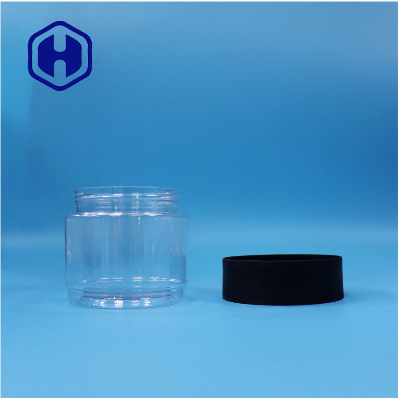 400ml Botol Plastik PET Bulat Untuk Makanan Kupu-kupu Kacang kacang Lotus Biji Sago Jagung