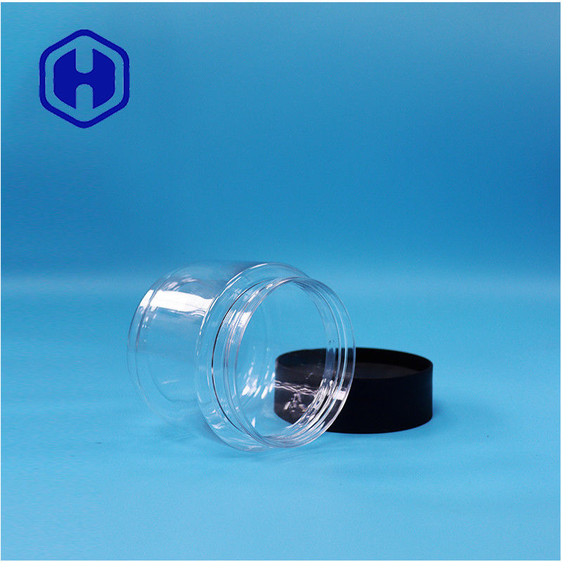 400ml Botol Plastik PET Bulat Untuk Makanan Kupu-kupu Kacang kacang Lotus Biji Sago Jagung