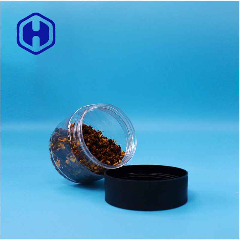 400ml Botol Plastik PET Bulat Untuk Makanan Kupu-kupu Kacang kacang Lotus Biji Sago Jagung