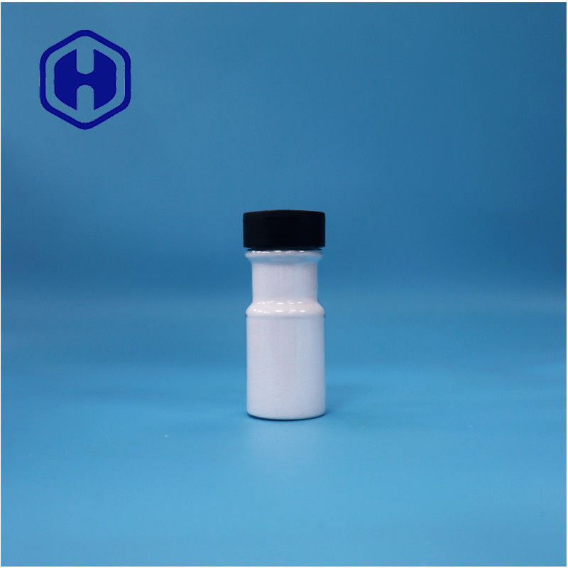 Transparan Plastik Bulat Garam Jagung Tumis Makanan Berkualitas Bumbu Botol Flip Top Cap