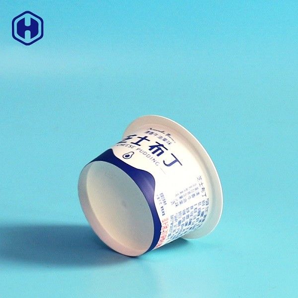 Kemasan Puding IML Cup Putaran Kosong Dinding Tipis Mini Ukuran 3 OZ 90ML