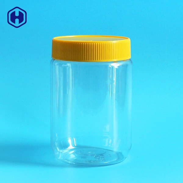 Guci Penyimpanan Makanan Plastik BPA Gratis 480ml 16oz Non Toxic Recyclable