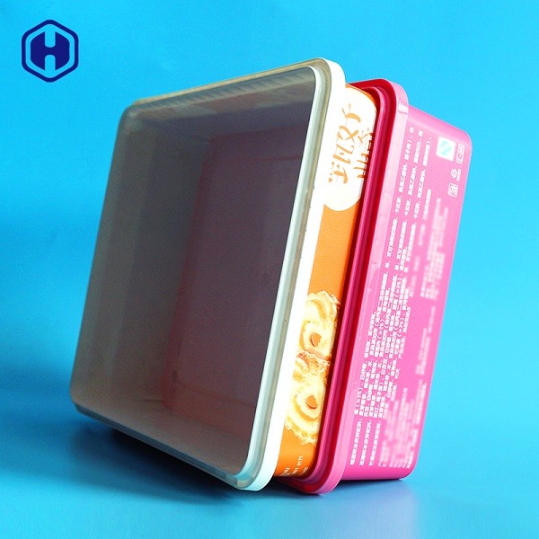 Microwavable IML Box Wadah Plastik Kotak Kecil Tahan Panas