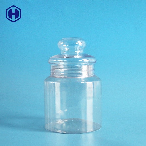 Food Grade Anti Bocor Plastik Jar Wadah Makanan Sampel Reusable