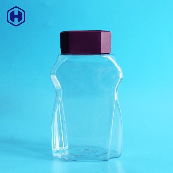 Botol plastik bening PET plastik penyegelan Aluminium Foil Sealing