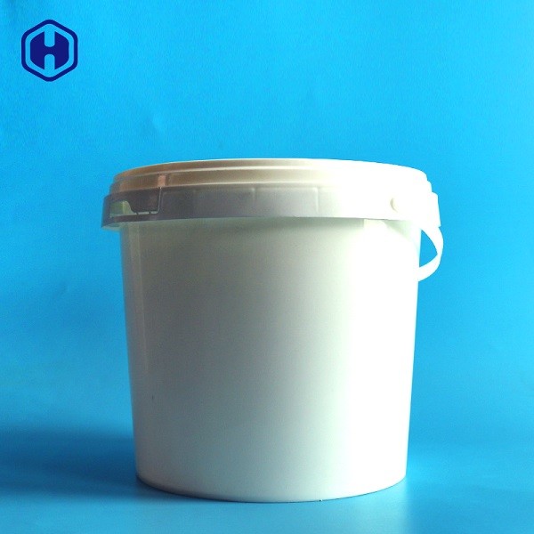 5 Liter IML Wadah Tabung Plastik Kecil Spice Jam Packaging Anti-Pemalsuan
