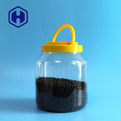 Toples Plastik Anti Bocor Bulat 2800ml Transparan Untuk Kemasan Acar
