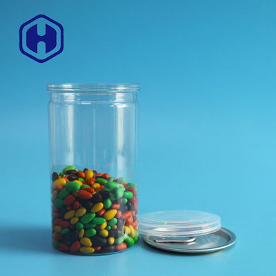 Food Grade Easy Open Kernels Spice Nut PET Dapat Bulk Bulat 340ml Lurus