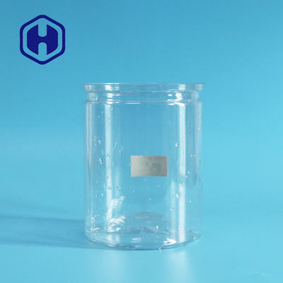 Layanan Kustom Round 830ml PET Easy Open End Cans 401 # Kemasan Makanan Transparan