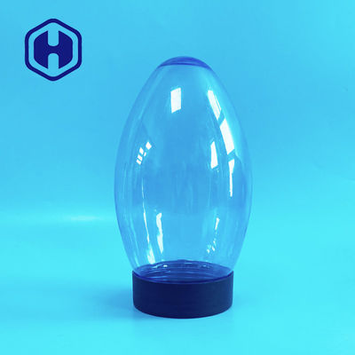 Bulk 1250ml Bentuk Telur 42oz Pet Jar Kemasan Kustom FSSC