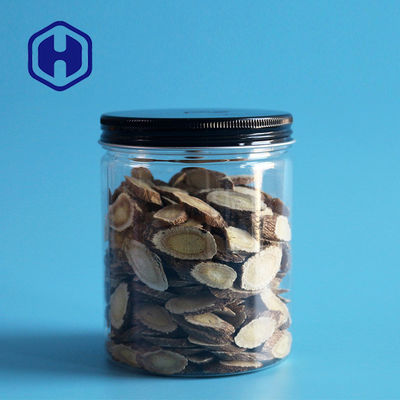 Kacang Mete Benih Kemasan Plastik Jar 350ml 390ml Dengan Tutup Logam