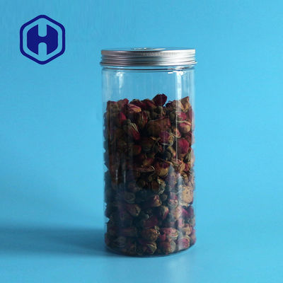 Permen Kosong Sisi Lurus Pasta Kemasan Plastik Jar Mulut Lebar 750ml