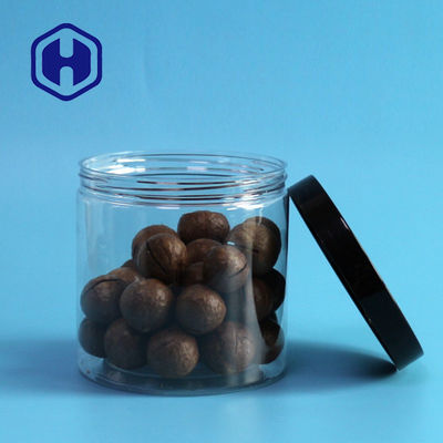 Mulut Lebar 309 # 740ml Makanan Kaleng Kaleng Plastik PET Dengan Tutup Sekrup Aluminium Eoe