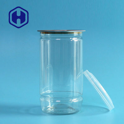 Kaleng PET transparan untuk kemasan saus dan rempah makanan