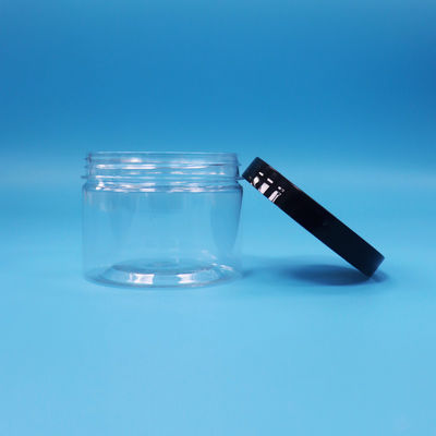 Botol Plastik PET Bentuk Mulut Bulat Transparan Untuk Biji Teh Hitam Mainan Hadiah Permen Cooike