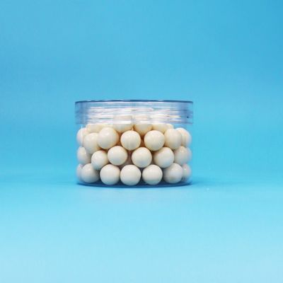 Transparent Easy Open Cylinder Dried Fruit Candy Cookies Plastic PET Jar Screw Lid