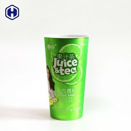 Gelas Plastik Sekali Pakai Dengan Tutup Kebocoran Bukti Bagian Dalam Tinggi 139mm