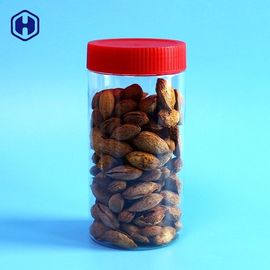 Botol plastik bening kosong bulat lebar mulut kering kacang mete kemasan