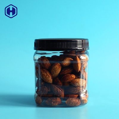Stoples Kacang Plastik Persegi Panjang Yang Jelas Kosong Kemasan Kacang Kering