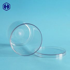 Kemasan Makanan Bulat Wadah Plastik Jar Silinder Plastik PET Bening