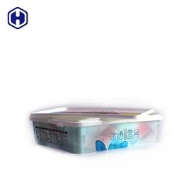 Kue Es Krim Tahan Lama, Kotak IML / Wadah Polypropylene Dengan Tutup