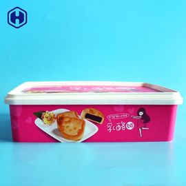 IML Box Moon Biskuit Kecil Kue Keju Wadah Plastik Anti Gores