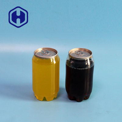 Kaleng Plastik Transparan 330ml 350ml 500ml Untuk Minuman Soda Berkarbonasi