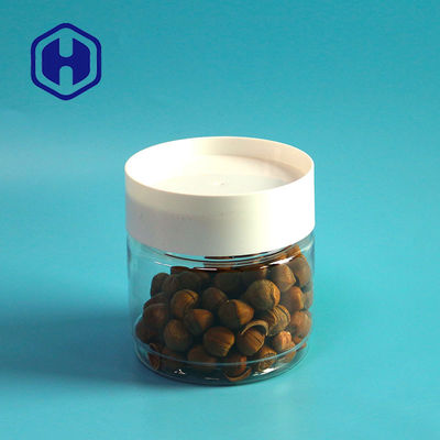 Kemasan Makanan Kaleng Supermarket 400ml Round Plastic PET Stackable Can